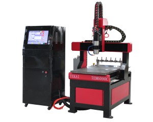 TEM6090C 4 axis small ATC cnc router for metal milling 6090 6012