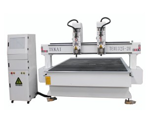 Factory Supply Stone Caving 1325 1530 2030 CNC Router Machine with Two Head