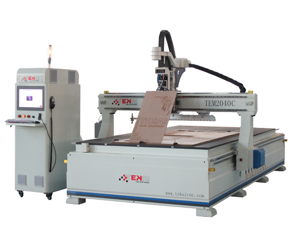 Cheap Discount Stone Engraver Router Cnc Supplier – 
 TEM2040C ATC woodworking cnc router 14 tools automatic changer cutting and engraving machine with 2000x4000mm – Tekai