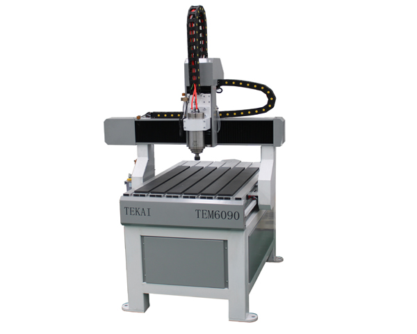 High Quality OEM Atc Big Cnc Router For Carved Factory – 
 TEM6090 small cnc router hobby working aluminum cutting and engraving – Tekai